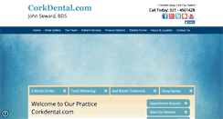 Desktop Screenshot of corkdental.com